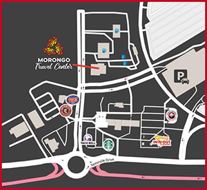 Morongo Travel Center Map